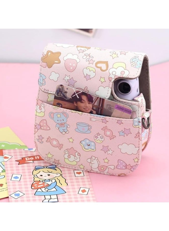 general Fujifilm Instax Mini 11 Instant Film Camera Case with Accessory Pocket and Removable/Adjustable Shoulder Strap - Image 5