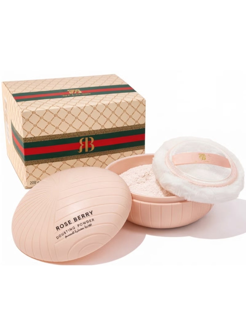 ROSE BERRY Dusting Powder For The Body 200g - Image 1