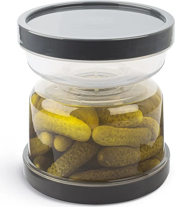 5 دي ام Hourglass Olive and Pickle Storage Container