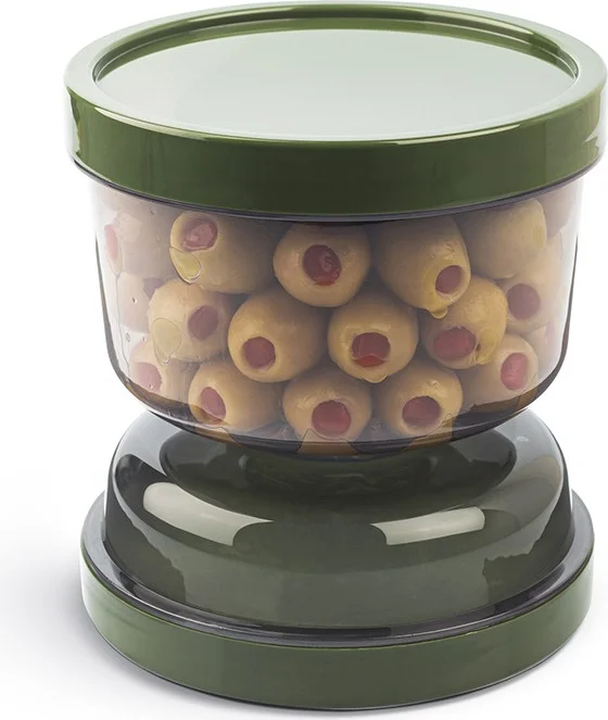 5 دي ام Hourglass Olive and Pickle Storage Container