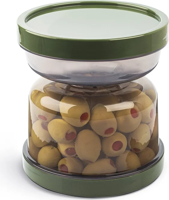5 دي ام Hourglass Olive and Pickle Storage Container