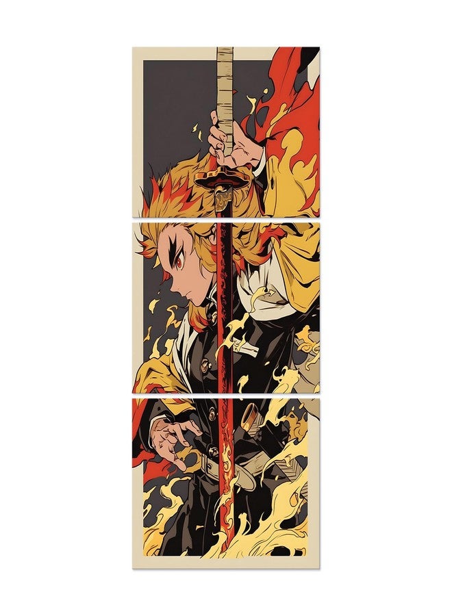 Wallgasm DEMON SLAYER SPLIT OF 3 POSTER SET - Image 1