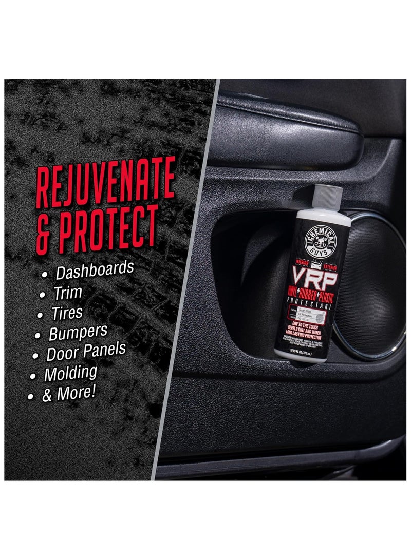Chemical Guys Chemical Guys VRP Vinyl, Rubber and Plastic Non-Greasy Dry-to-the-Touch Long Lasting Super Shine Dressing for Tires, Trim and More, Safe for Cars, Trucks, SUVs, RVs & More, 16 fl oz - Image 3