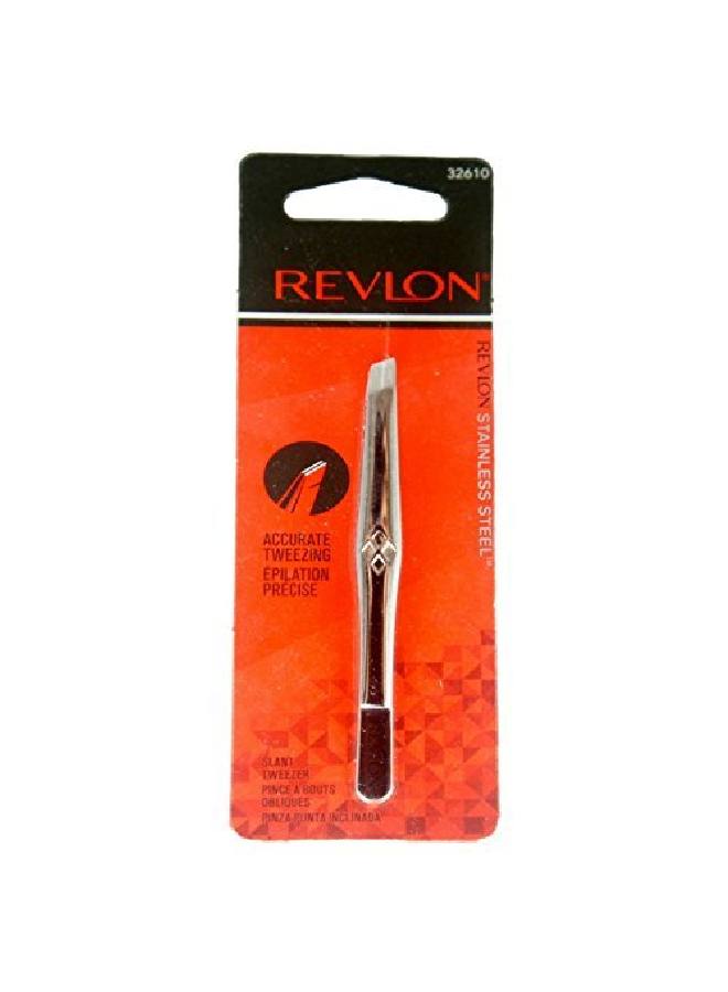 Revlon ملقط دقيق من الفولاذ المقاوم للصدأ 1 قطعة (عبوة من 4) - Image 1