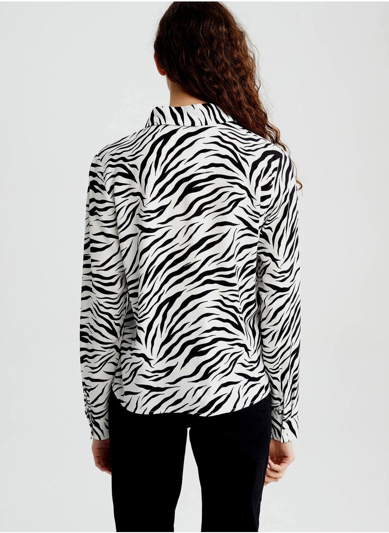 DeFacto - Regular Fit Long Sleeve Shirt - Image 1
