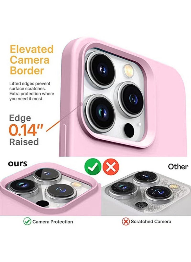 Generic - iPhone 15 Pro Mobile Case Cover with Soft Liquid Silicone Protection Anti-Scratch Shockproof Accessories Slim Protective Back Cover with Comfortable Hold Touch Feeling and Anti-fingerprint - Image 1