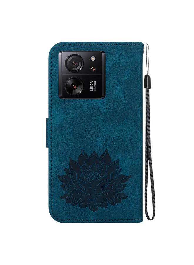 erorex Case For Xiaomi Redmi K60 Ultra Lotus Embossed Leather Phone Case - Image 3