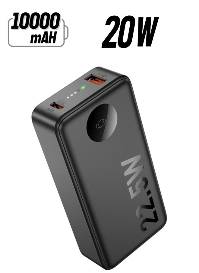 Hoco HOCO Q27B 10000mAh Power Bank: Fast Charging for Multiple Devices and Support Wireless Charging for Apple Watch in a Small Size That Fits in Your Pocket  - Image 1