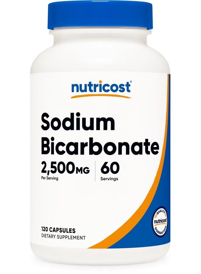 Nutricost, Sodium Bicarbonate, 120 Capsules - Image 1
