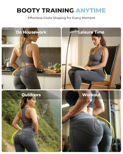 Fuelion EM25-glute Toning Device, Hip Trainer with 10 Modes & 30 Intensity Levels, Smart Glute Muscle Toner for Muscle Activation and Fitness Hip Training, Workout Equipment for Home, Gym & Office - Image 5