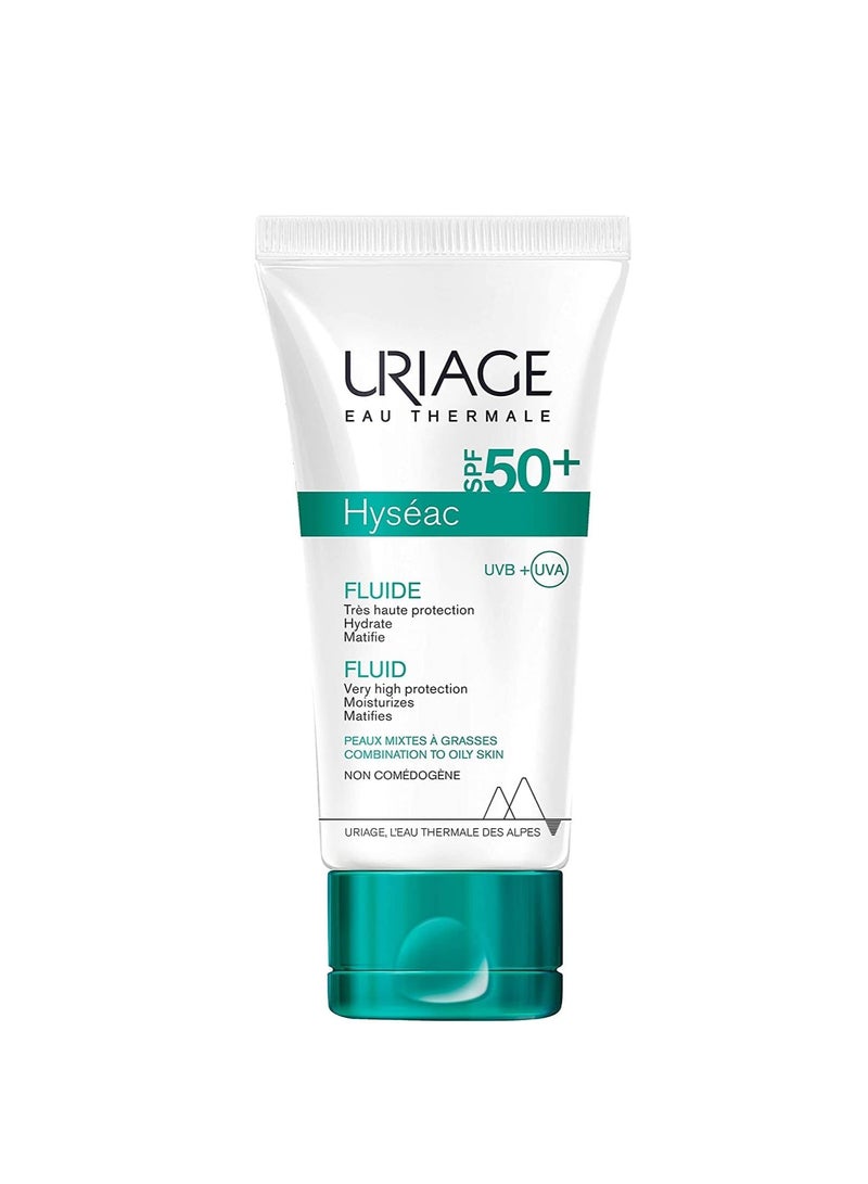 يورياج واقي شمس ايزياك 50+ للبشرة الدهنية من يورياج - 50 مل