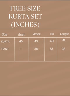 PRIYA’S PANACHE Women's Free-Size (Fits M-2XL) Loose-Fitting Cotton Hand Block Printed Kurta Set with Dupatta | Indian Ethnic Salwar Kameez Suit | Elegant Traditional Festive Wear.  - Image 2