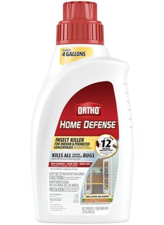 Ortho Home Defense Insect Killer for Indoor & Perimeter Concentrate: Makes 4 Gallons, Odor Free, Dries Fast, 32 fl. oz.  - Image 1