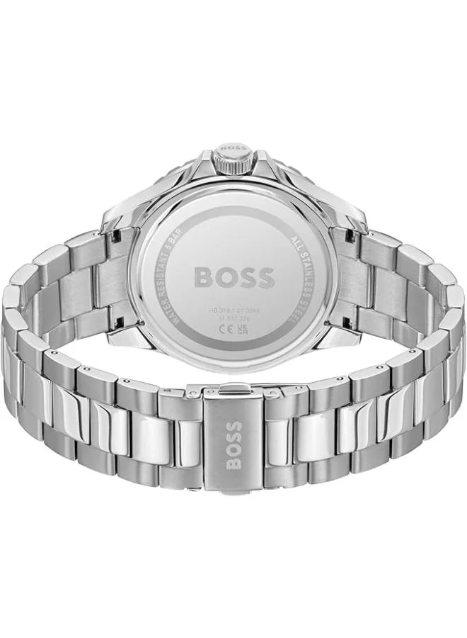 BOSS Quartz analog Watch with Steel Bracelet