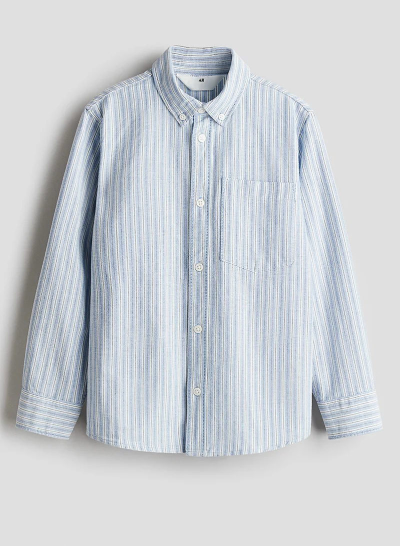 H&M Button-Down Cotton Shirt