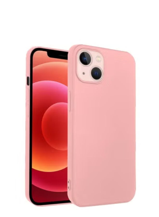 جولف لينك غطاء خلفي لحماية هاتف آيفون 14 من آبل، لون وردي - Image 3