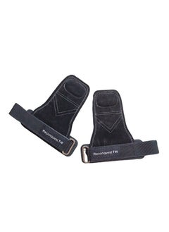 KYD 3 Layers of Cowhide Deadlift Gloves and Grip Pads, Weight Lifting Wrist Hooks Straps Wrist Straps for Weightlifting Alternative,Training Accessory  - Image 1