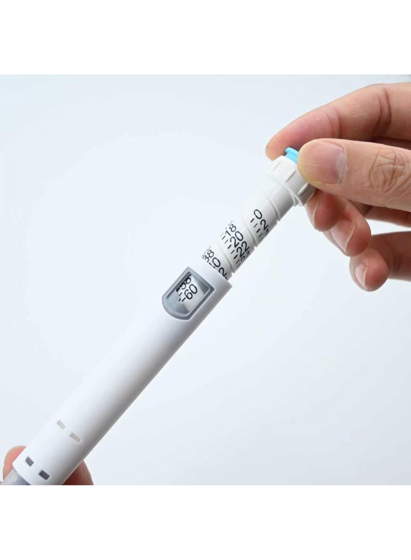 NOVAMED Portable Adjustable Injection Pen – Disposable Medication Delivery Pen for Compatible Insulin, Growth Hormone & Interferon Cartridges | Compact Precision Injection Device - Image 5
