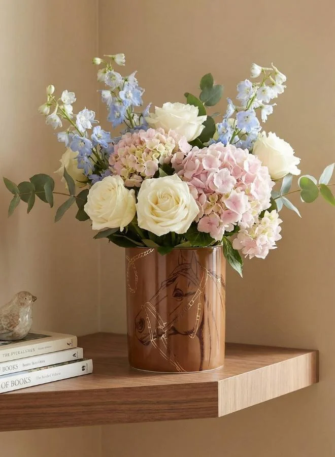 Silsal Fares Mini Vase - Havane Brown