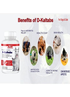 D-Kaltabs Dicalcium Phosphate & Vitamin D3 Chewable Tablets For Cats And Dogs 30 Tablets - pzsku/ZC209A3CD97253D86E572Z/45/_/1728311279/f5a72f32-2d48-4d22-9726-b0b8c6e813f3