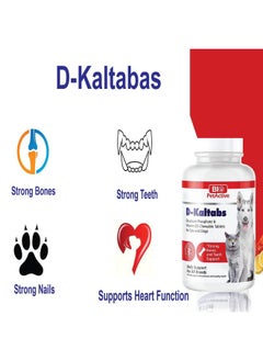 D-Kaltabs Dicalcium Phosphate & Vitamin D3 Chewable Tablets For Cats And Dogs 30 Tablets - pzsku/ZC209A3CD97253D86E572Z/45/_/1728311288/703be893-4b50-4b0f-8aa0-6596caa228a2