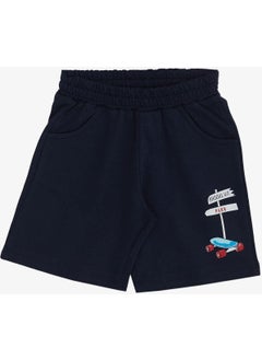 Breeze Boy Shorts Set Cute Free Skateboarder Puppy Printed 2-6 Years, Pistachio Green  - Image 4