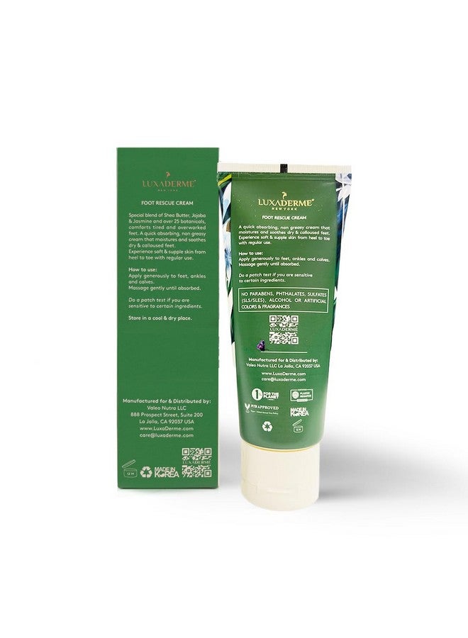 LuxaDerme Foot Rescue Cream | Moisturizing Foot Cream | For Dry & Cracked Skin | Softens & Restores Feet - 50Ml (Pack Of 1)  - Image 2
