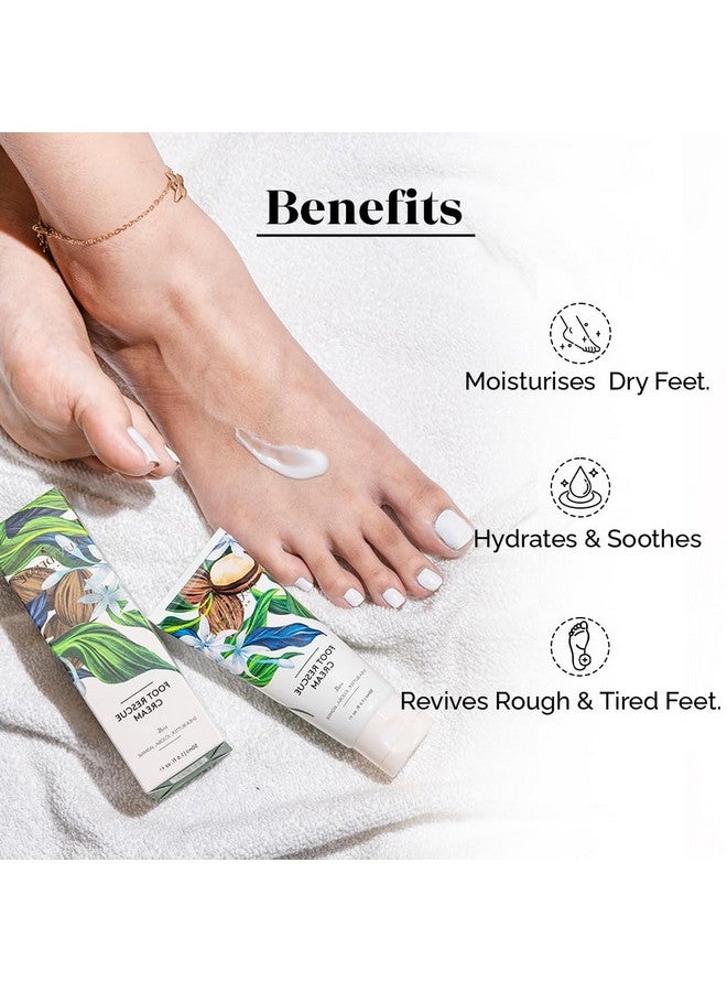 LuxaDerme Foot Rescue Cream | Moisturizing Foot Cream | For Dry & Cracked Skin | Softens & Restores Feet - 50Ml (Pack Of 1)  - Image 5