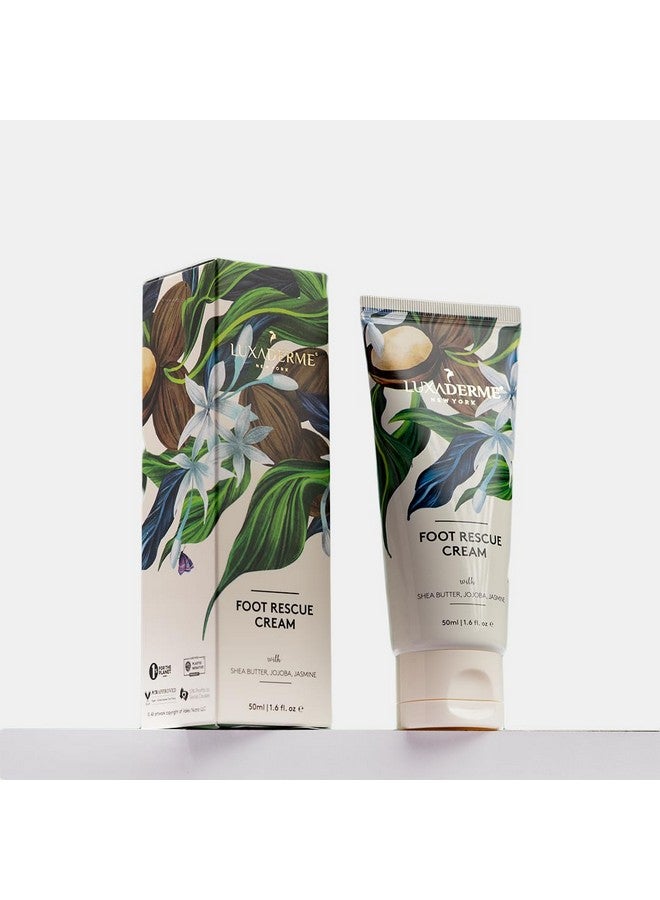 LuxaDerme Foot Rescue Cream | Moisturizing Foot Cream | For Dry & Cracked Skin | Softens & Restores Feet - 50Ml (Pack Of 1)  - Image 1