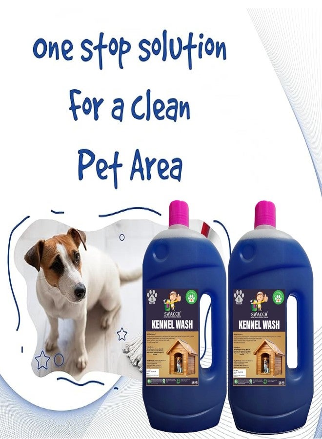swacch Kennel Wash (1 Litre) (Pack of 2) Lavender I Pet Stain & Odour Remover I Pet Floor Cleaner Liquid I Dog and Cat Friendly - Image 4