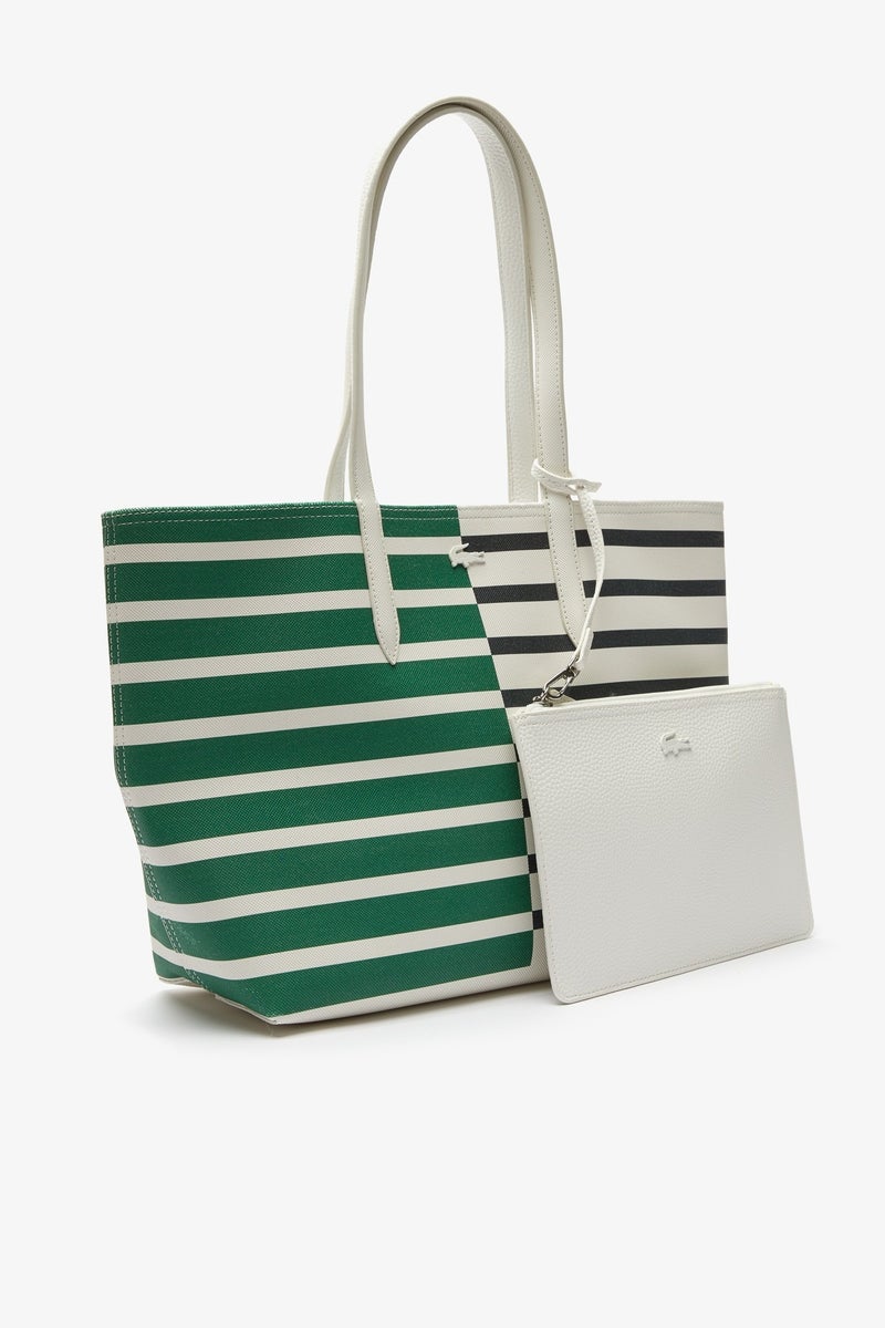 لاكوست حقيبة يد نسائية من لاكوست، ذات وجهين وسعة كبيرة، متعددة الاستخدامات، أنيقة - Image 3