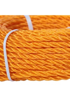 ALSAQER Alsaqer Plastic Rope 35 Yards Length 6 mm Diameter | High-Strength Nylon Rope for Docks, Marine Mooring Lines, Camping, Climbing, Rescue and Multipurpose, Mix Colours Yellow,Blue,Red,Orange and Green  - Image 2