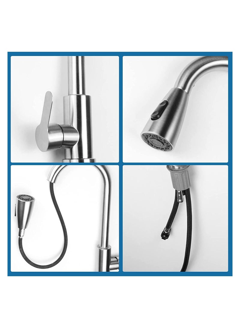100% Professional choice - Kitchen mixer tap, brass, code 652012 - Image 1