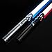 CUSTOM SABER 2 Pack Light Saber 4 Sound Fonts Smooth Swing Light Saber 12 Colors Changing with Volume Adjustable Support Heavy Dueling Light Sabers for Gift Pretend Play Tools - Image 2