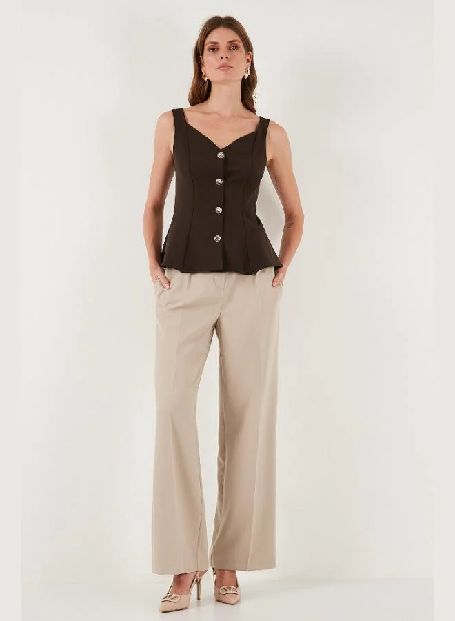 ليلا ليلا فيست نسائي بياقة  وأزرار