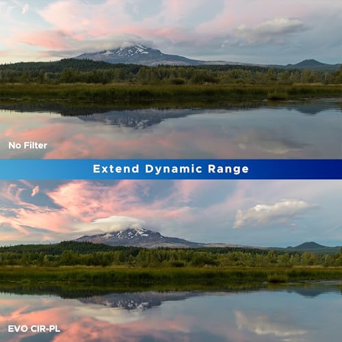 Hoya EVO Antistatic 49mm Polarizing Filter — Premium Optical Glass w/ 16-Layer SMC, 3mm Low-Profile Aluminum Frame - Stain & Scratch Resistant Circular Polarizer to Enhance Clarity & Vibrant Colors - Image 5