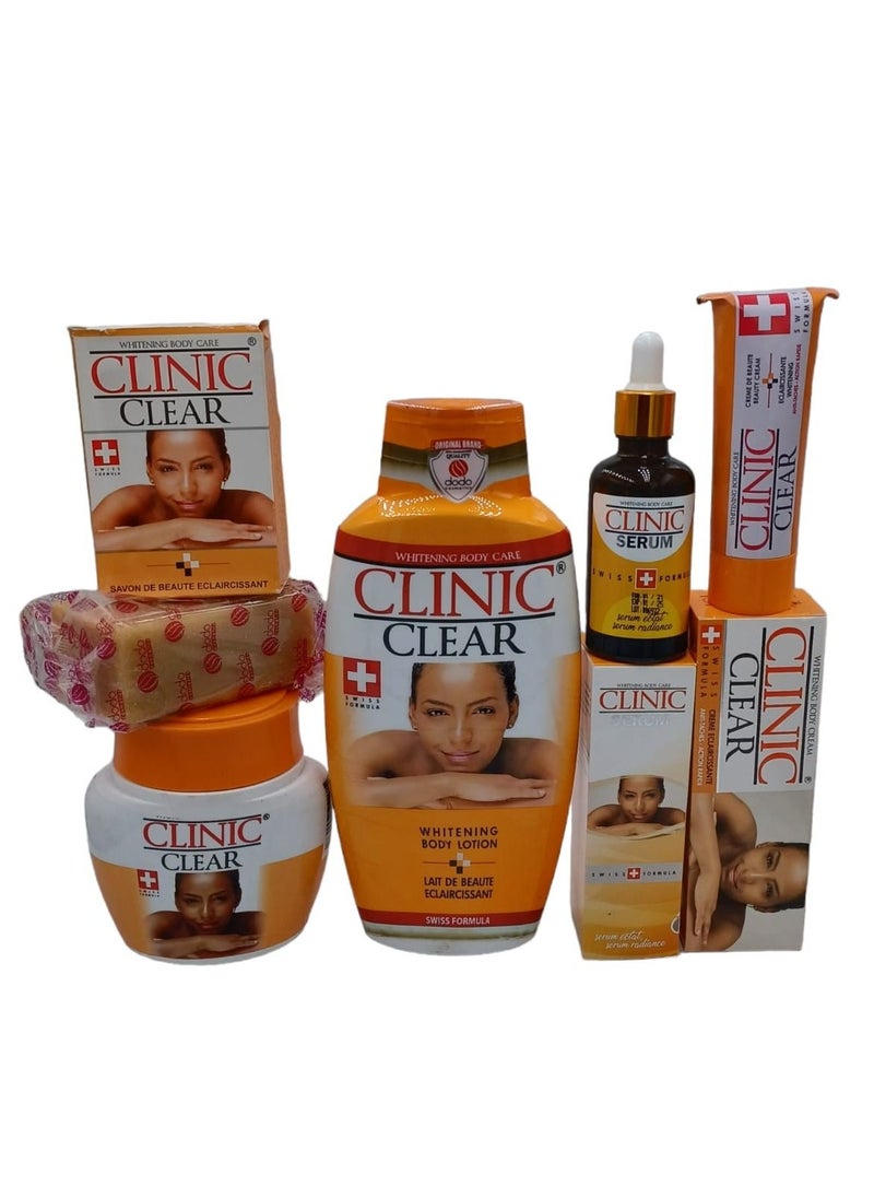 Clinic Clear - Clinic Clear Skin Whitening Set 5 Pieces - Image 1