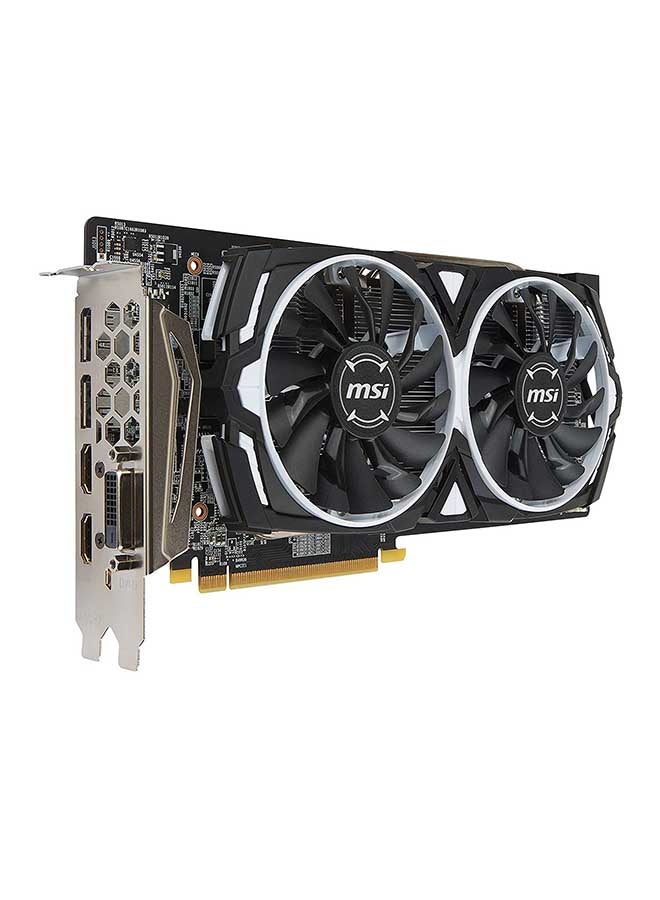 إم اس أي بطاقة رسومات RX 580 آرمور VGA أسود - Image 3