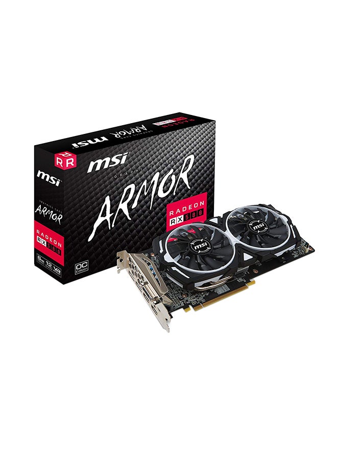 إم اس أي بطاقة رسومات RX 580 آرمور VGA أسود - Image 5