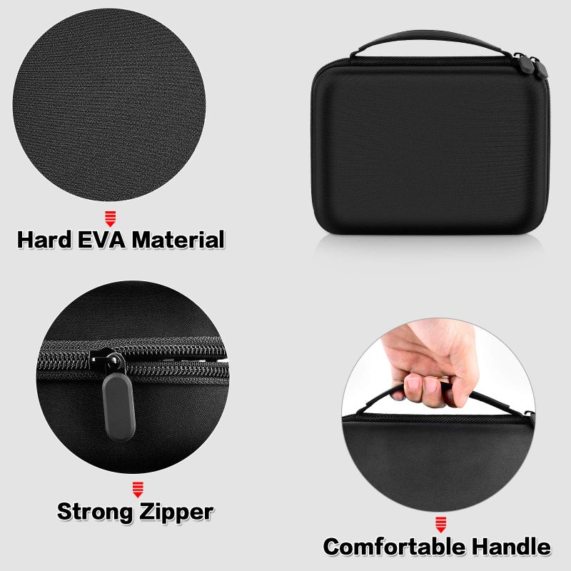 Comecase Monocular Telescope Case Compatible with Gosky 12x55/ for Eullsi/for PhysioPhyx 80x100/ for Pankoo 12x50/ for Titan 12x55 High Definition Monocular Telescope and Smartphone Holder & Tripod-Bag Only - Image 4