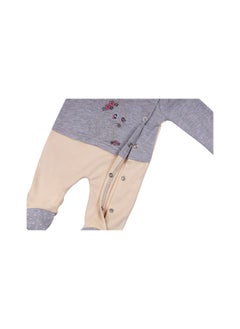 Babies Basic 100% Cotton Printed Long Sleeves Sleepsuit With Feet Covering For Babies  - Image 4
