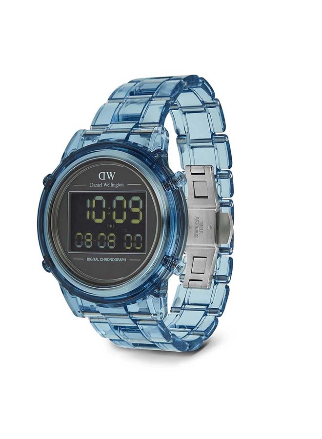 DANIEL WELLINGTON GW DIGITAL BLK DL BLU CS 42 MM DGT BIO PL Q424 - Image 2