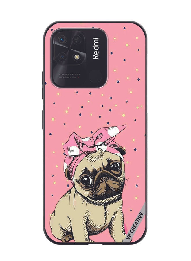 VR CREATIVE Protective Case Cover For Xiaomi Redmi 10C Dog Design Multicolour - Image 1