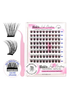 Self Adhensive Lash Clusters 100Pcs Lash Clusters Kit D Curl No Glue Needed Eyelashes 10-16Mm Eyelash Clusters With Lash Tweezers (603 100B Kit) - pzsku/ZC20AA9265B6CD8D9E8C4Z/45/_/1733729956/48fb16ba-68fe-47a9-a568-88f77344753a