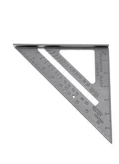 Excefore Ruler Metric Aluminum Alloy Speed Square Roofing Triangle Measuring Tool High Precision for Measurement  - Image 2