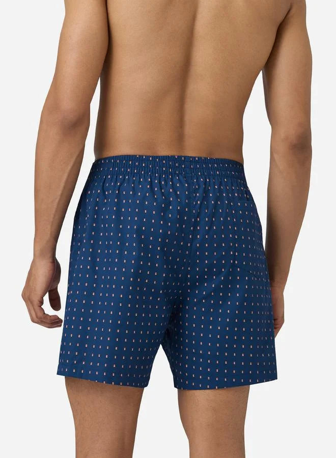 XYXX Pack of 2 - Polka Print Combed Cotton Boxers by Styli