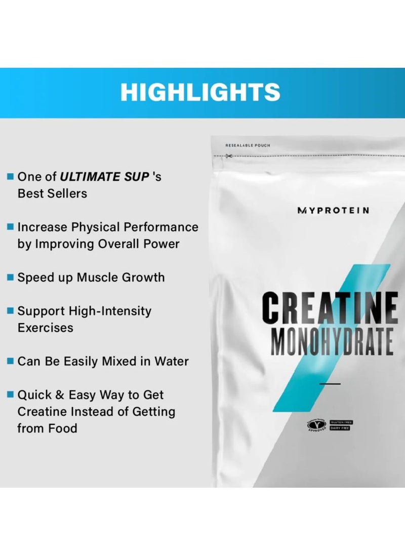 Myprotein Myprotein Creatine Monohydrate Unflavored 250g  - Image 2