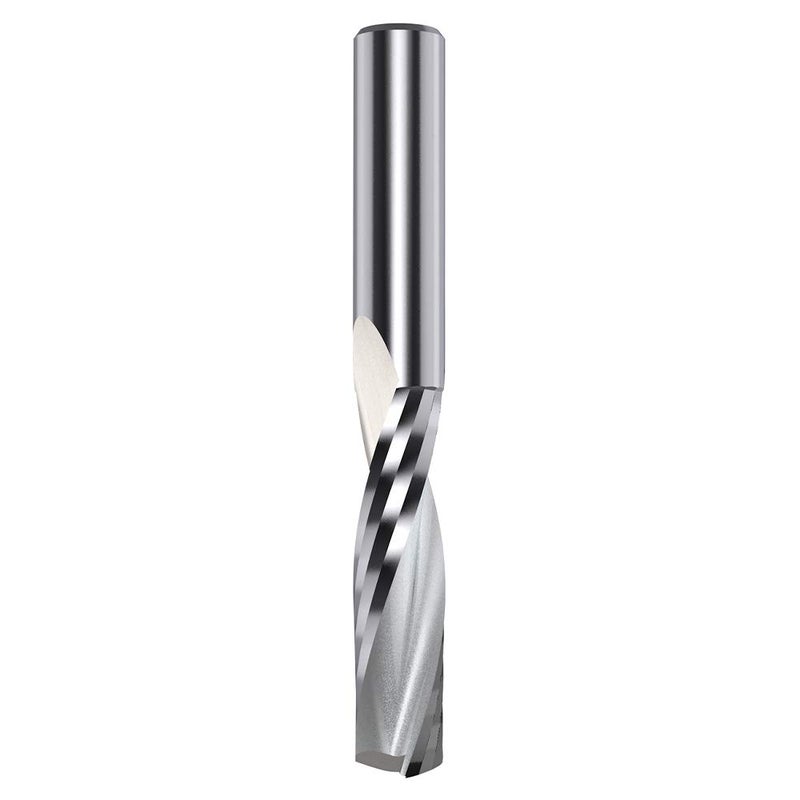 CMT ORANGE TOOLS CMT 191.507.11 Solid Carbide Upcut Spiral Bit, 1/2-Inch Diameter by 4-Inch Length, 1/2-Inch Shank,Silver - Image 1
