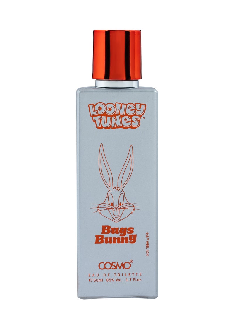 COSMO Cosmo Perfume WB Looney Tunes Bugs Bunny Eau De Toilette 50ml for Kids  - Image 1