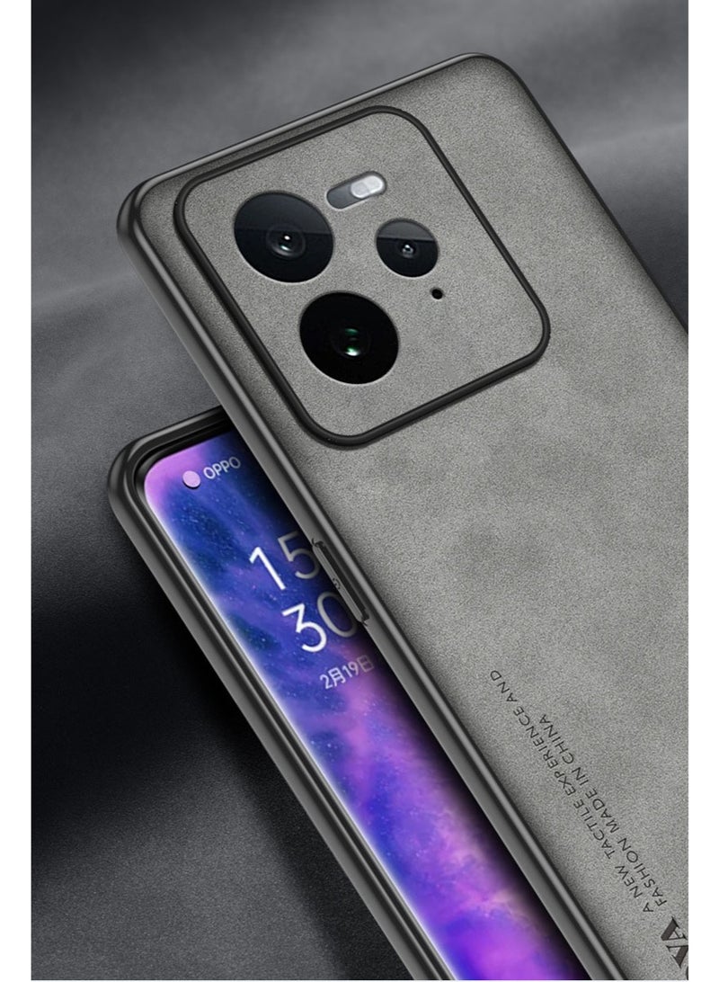 غطاء واقي لريلمي GT 8 برو 5G، غلاف خلفي من الجلد البولي كربونات. - Image 5
